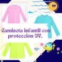 Remera Protectora De Rayos Uv Nena Varon Bianca Mare 24265