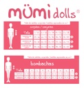 Top Deportivo Corpiño De Algodón Niña Nenas Mumi Dolls 2004