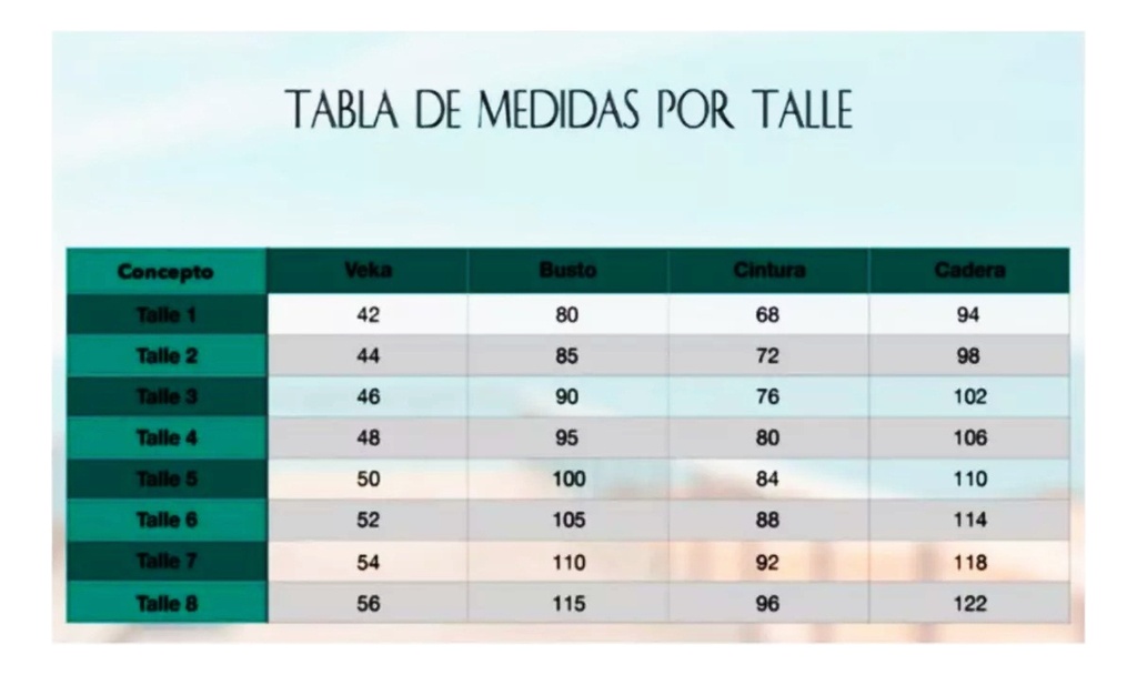 Malla Vk Veka Reductora Talle Especial 5 - 6 - 7 Art 416