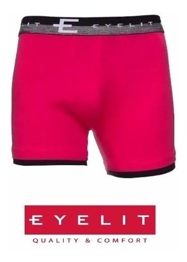 Boxer Calzoncillo Eyelit Algodón Y Lycra Art 525