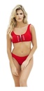 Bikini Top Cierre Tachas Y Colales Sweet Victorian By Mery 