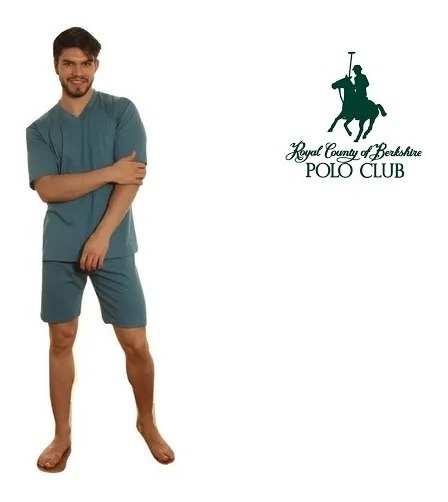 Pijama De Verano Hombre Polo Club Art 320