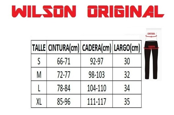 Calza Ciclista Corta Wilson Calada 