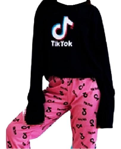 Pijama De Nena tik tok Rosa Fucsia Bianca Secreta Art 21147