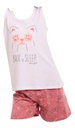 Pijama Nena Remera Short Algodon Moon Verano Mumi Doll 5147