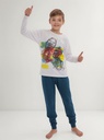 Pijama Nene Varon Niño Algodon Invierno Mumi Dolls 8006