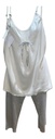 Pijama Solera + Pantalon Capri De Verano Algodon Ferz 828191