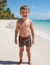 Malla Short De Baño Varon Niños Nenes - Bebe Xy Lycra 101