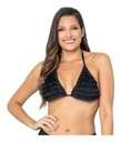 Bikini Triangulo Malla Corpiño Con Volados Bianca Ar 3061