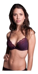 Soutien Push Up De Tul Bordado Selu 4143