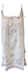 Camison Voile Verano Algodon Estampado Marcela Ferz 827278