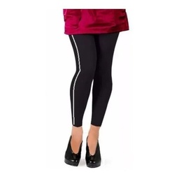 Media Mora Legging Sin Pie Opaca Con Linea Lateral Mora 2124