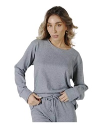 Pijama Invierno Algodon Buzo Pantalon Con Puño Maria Pia 495