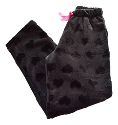 Pantalon Pijama Polar Soft Corazones Plush Maria Pia 498