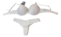 [AND240BLA95] Conjunto Taza Soft + Colaless Encaje Andressa 240