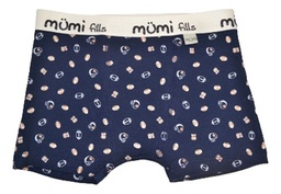 [MUM7532AZU2] Calzoncillo Boxer Nene Niño De 2 Años Mumi Dolls 7532