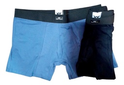 Boxer Calzoncillo Pack X 2 Xy Algodon Y Lycra Art 7100