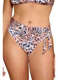 Bombacha Bikini Tiro Alto Animal Print Sweet Lady 728 25