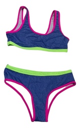 Bikini Traje De Baño Nena Jean Fluo Tutta La Frutta 400 25