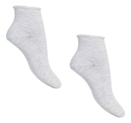 [COR2748SURU] Media Soquete Corto Algodón Soft Mujer Sin Puño Corinto 2748