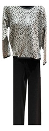 Pijama Invierno Manga Larga Pantalon Largo Ferz 828475