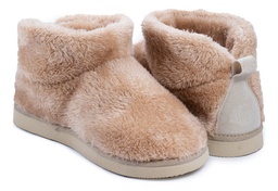 Botita De Plush Peluche Pantufla Base De Goma Mujer Ikki 33