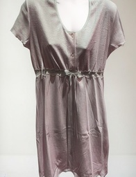 Camison Manga Corta Verano Plush Algodon Marcela Ferz 827126